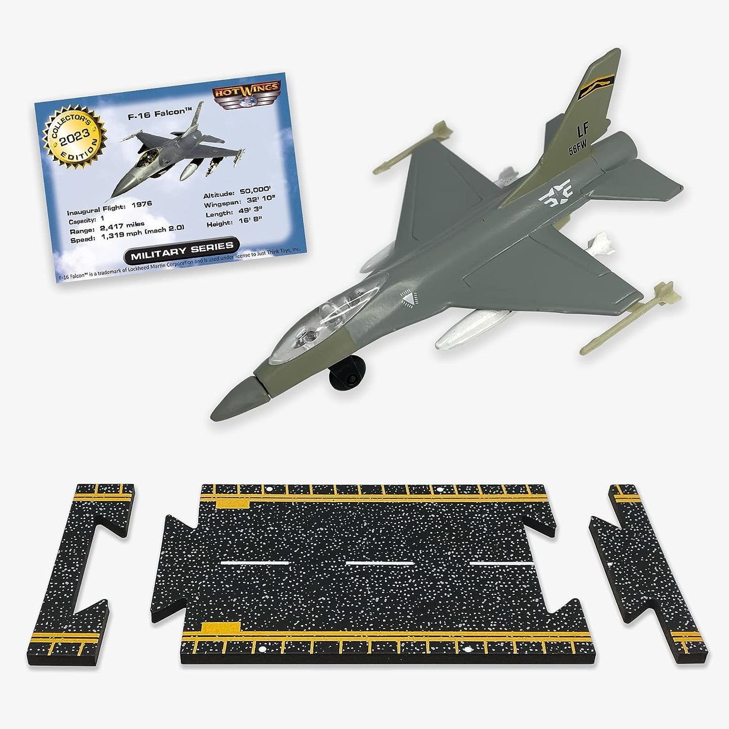 HotWings Military Series F-16 Falcon