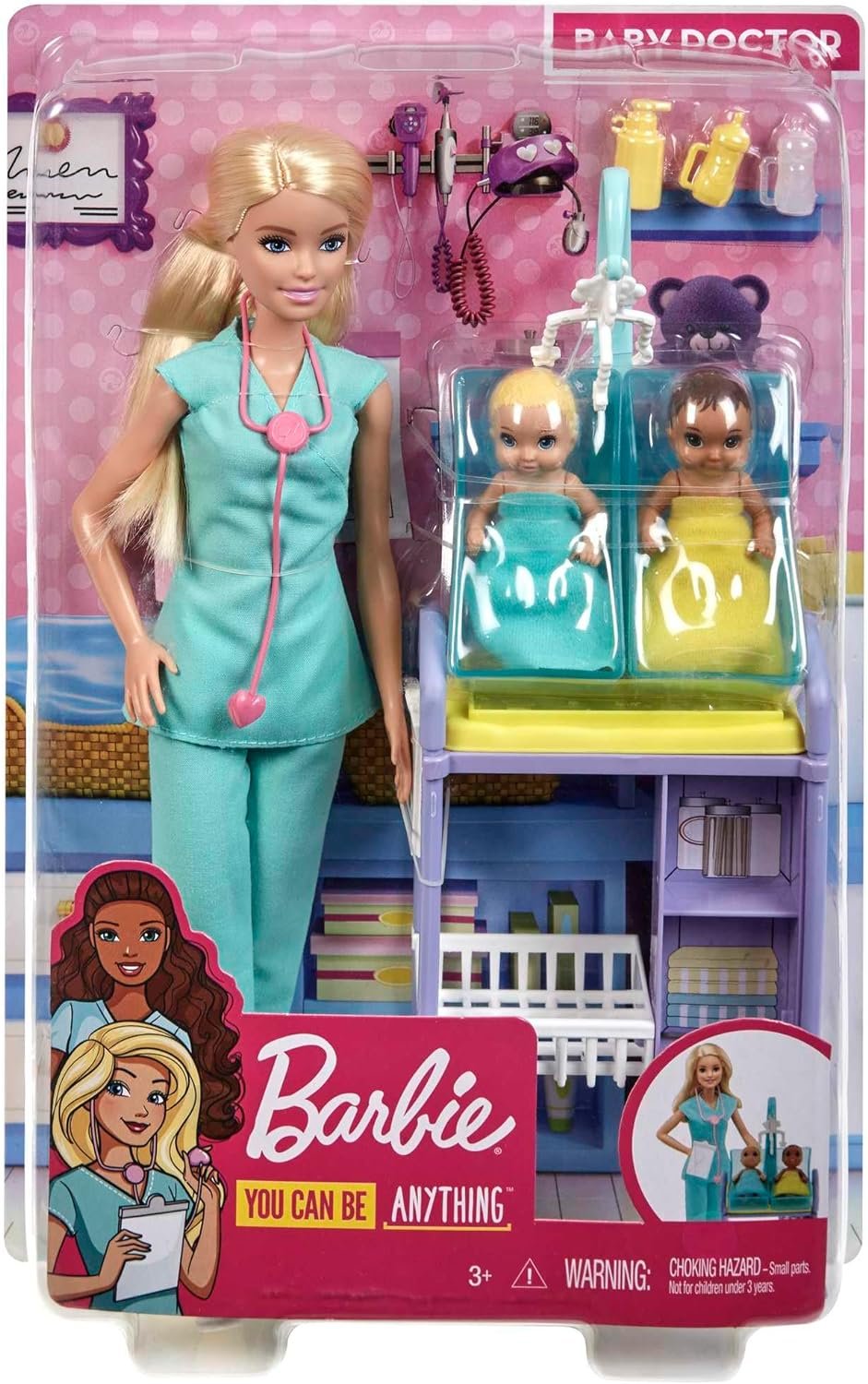 Barbie You Can Be Anything Doctor with Twins