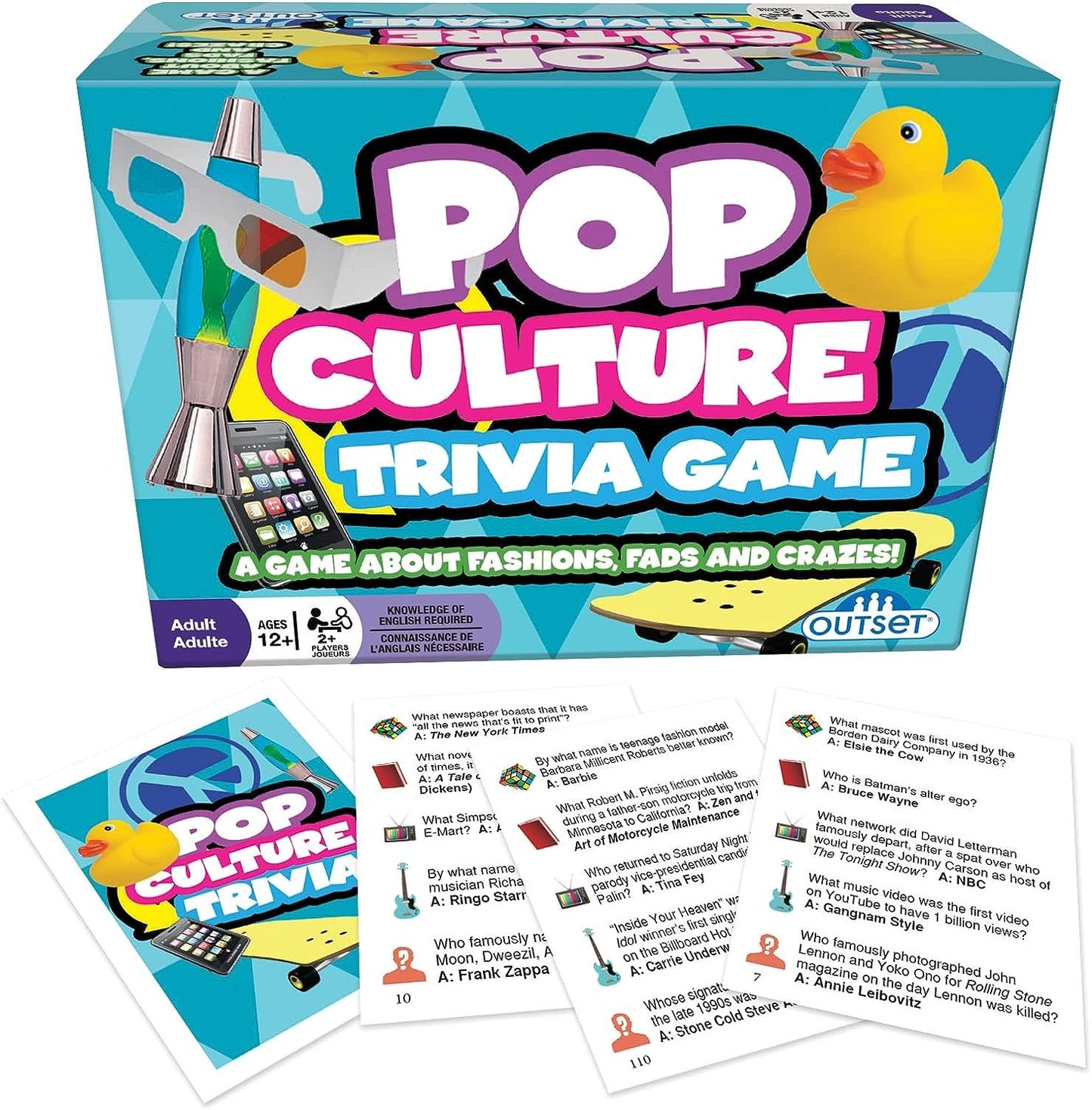 Outset Media Trivia Game Pop Culture