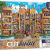 Master Pieces Cutaway Ez Grip Medieval Castle 1000 Pc Puzzle  - copy