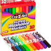 CraZArt 10pk Broad Classic Markers Washable