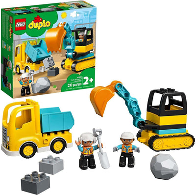 LEGO DUPLO Construction Truck & Tracked Excavator 10931