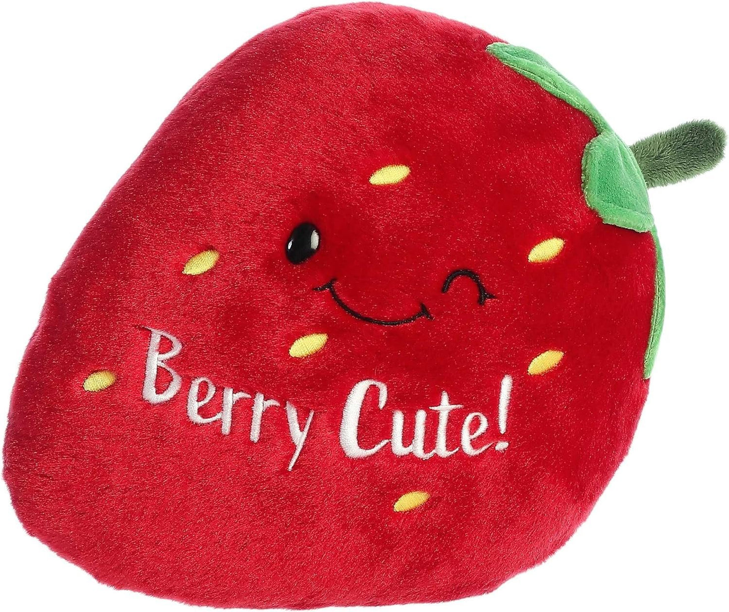 Just Sayin' Berry Cute Strawberry Plushie