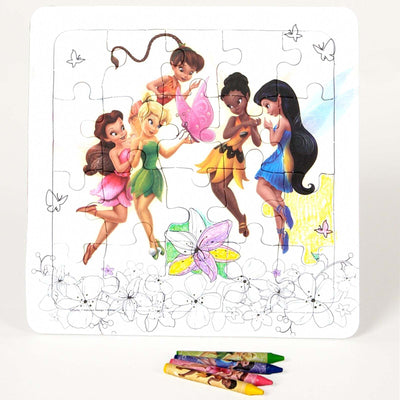 Tinkerbell Color Your Own Puzzles w/ Crayons