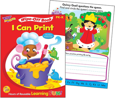 Trend Wipe-Off Workbook I Can Print PK-K