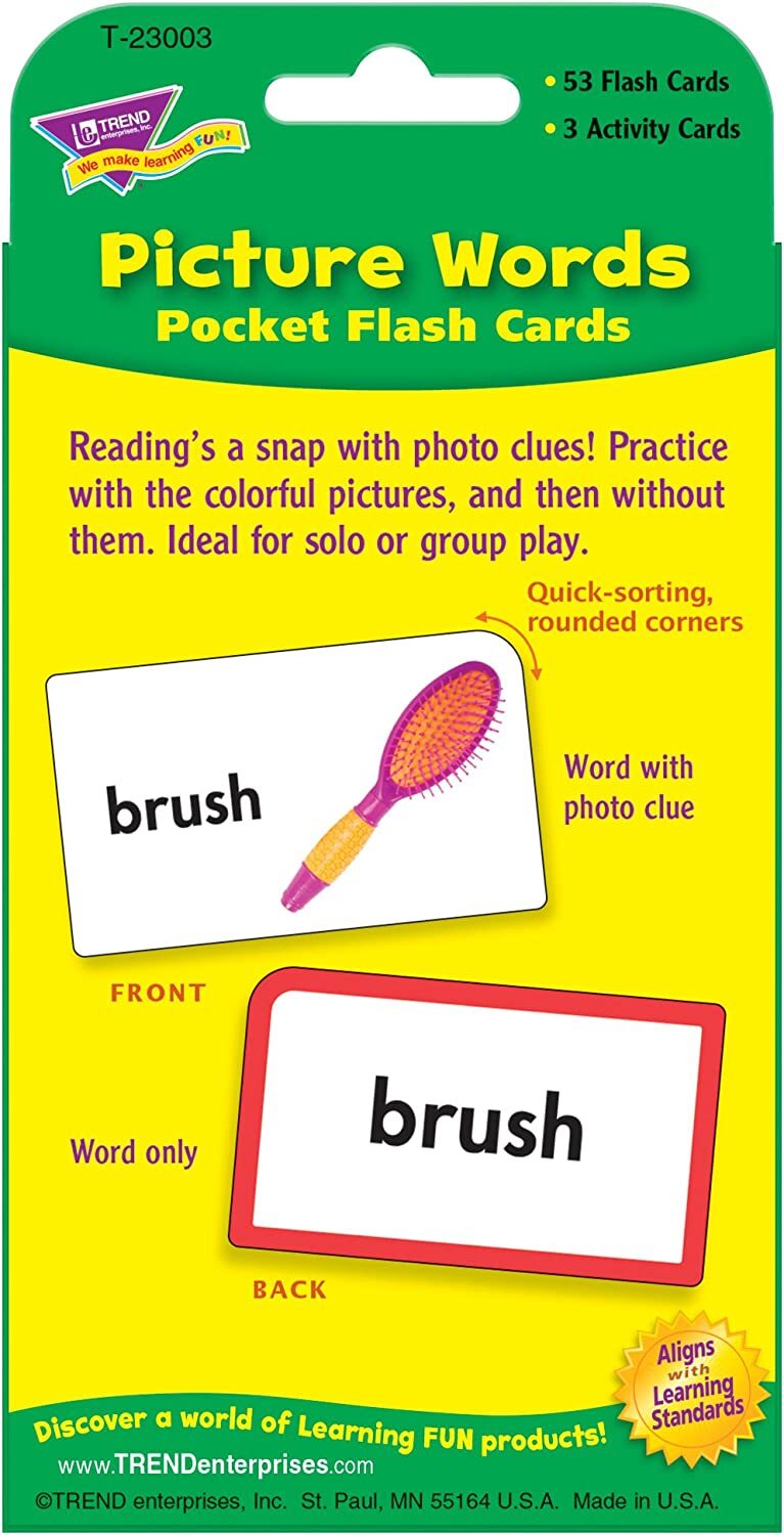 Pocket Flashcards Picture Flashcards