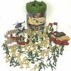 Fun! Military FiguresBucket  Playset 100 pc
