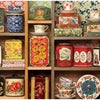 Cobble Hill Puzzle Easy Handling Puzzle Tea Caddies 275 pc Puzzle