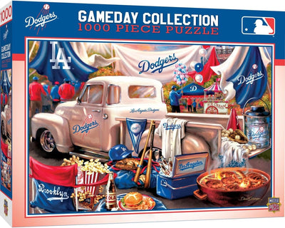 Master Pieces Gameday Collection Dodgers 1000 Pc Puzzle