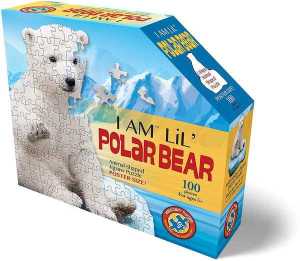 Madd Capp Puzzle Jr I am Lil Polar Bear 100 pc Puzzle