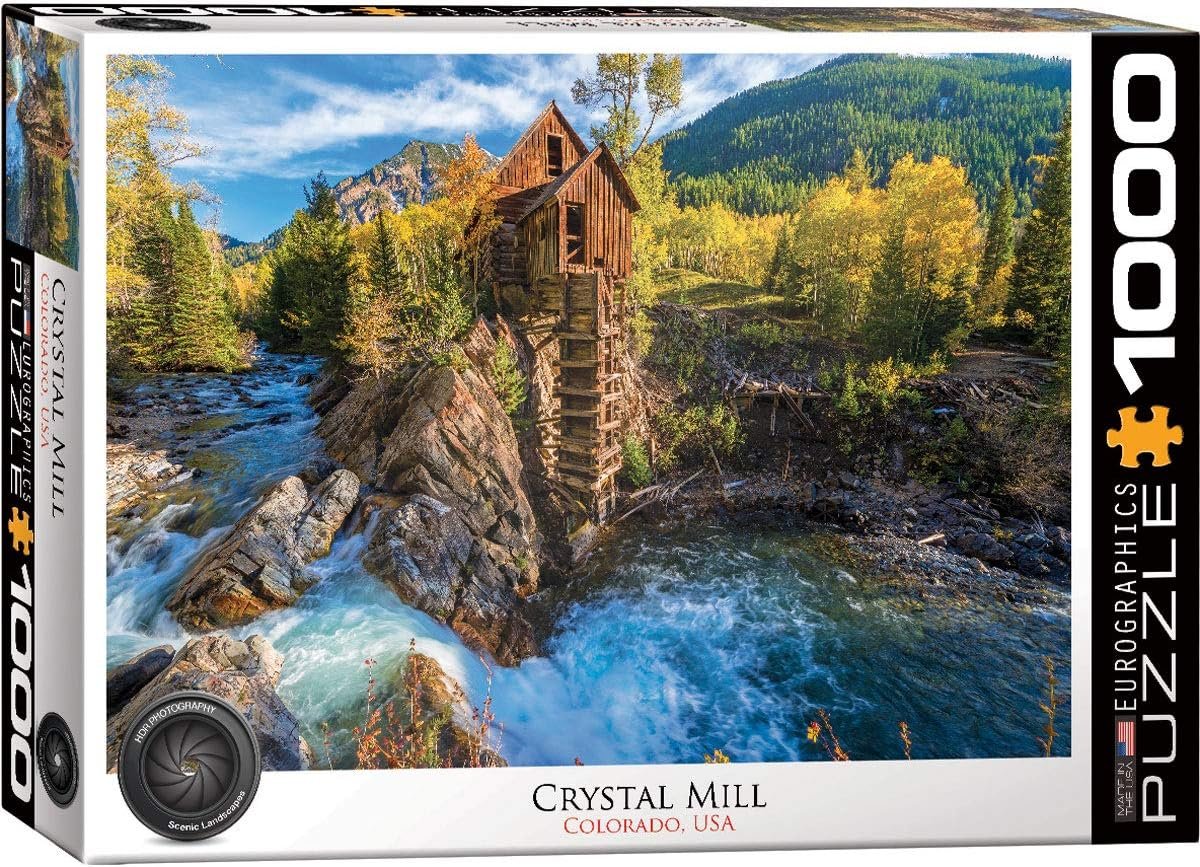 Eurographics Crystal Mill Colorado 1000 pc Puzzle
