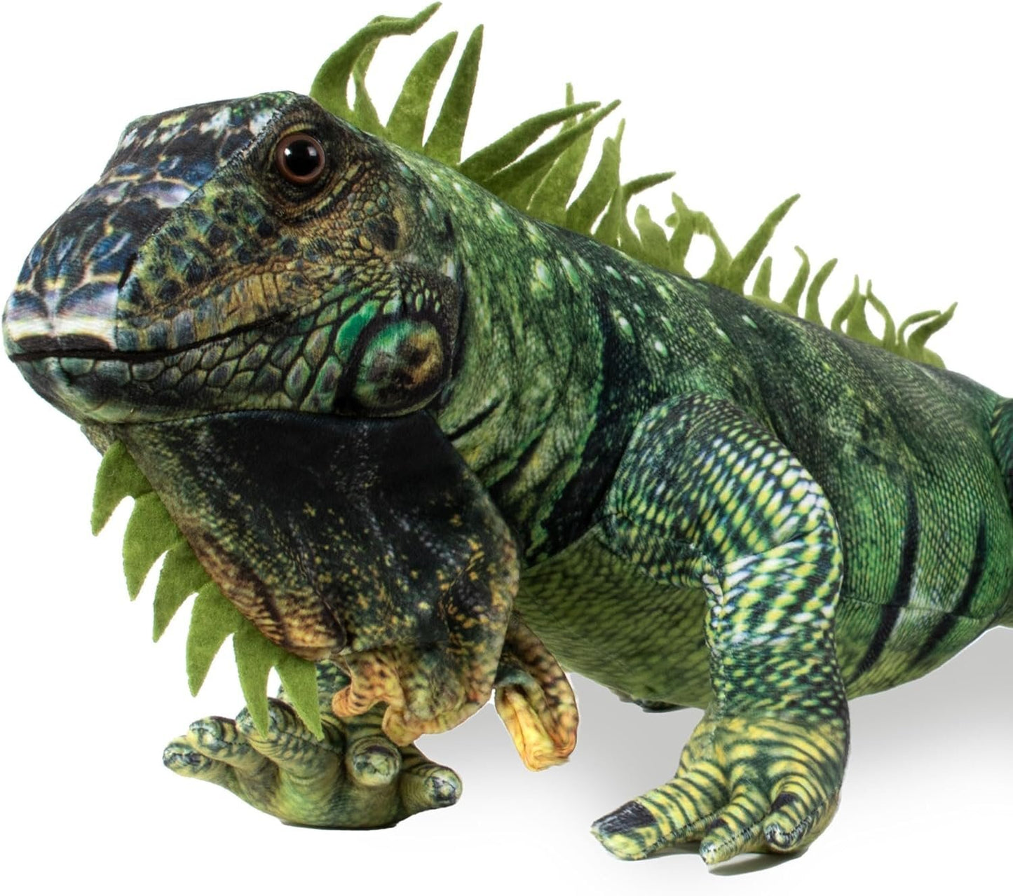 Real Planet 34" Iguana Plush Toy Green