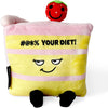 Punchkins - "#@*%" Your Diet Cake Slice Plushie