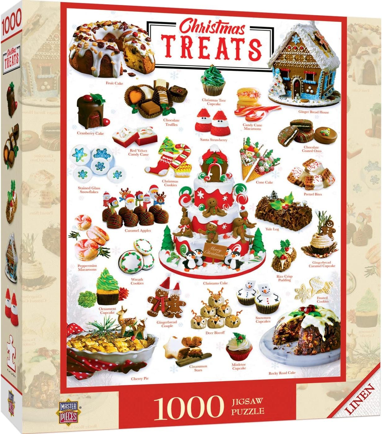 Master PiecesChristmas Treats 1000 Pc Puzzle