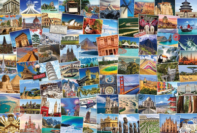 Eurographics Globetrotter 2000 Piece Puzzle