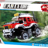 Texas Toy Distribution - Car Club Offroad Building Brick Kit, Red (145 Pcs)