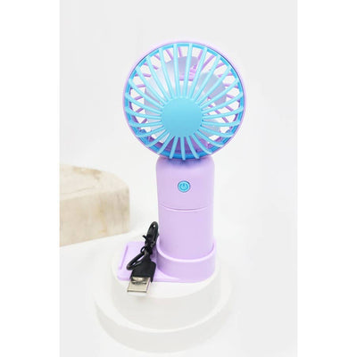 Love and Repeat - Colorful Mini Fan: