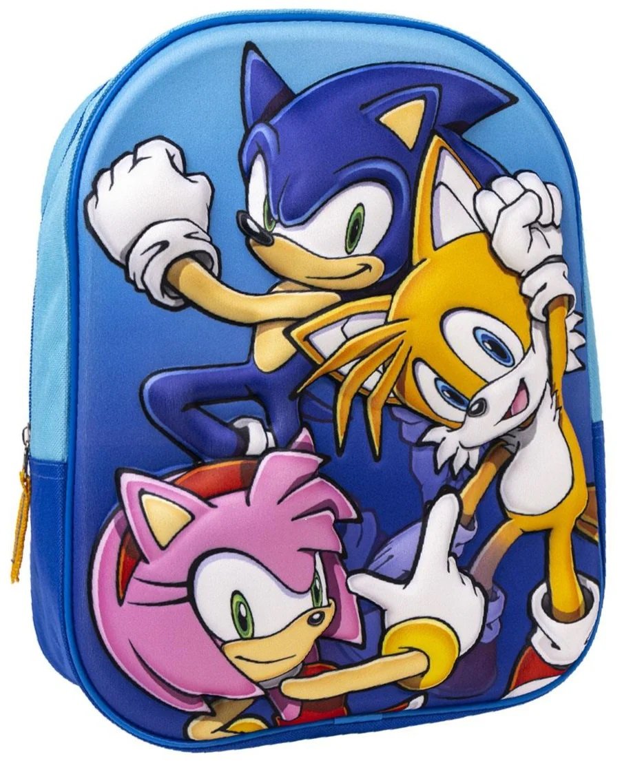 3d Sonic Childrens Backpack