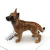 Little Critterz Dog - Belgian Sheppard King TUT - Miniature Porcelain Figurine