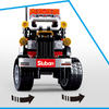 Texas Toy Distribution - Car Club Offroad Building Brick Kit, Black (158 Pcs)