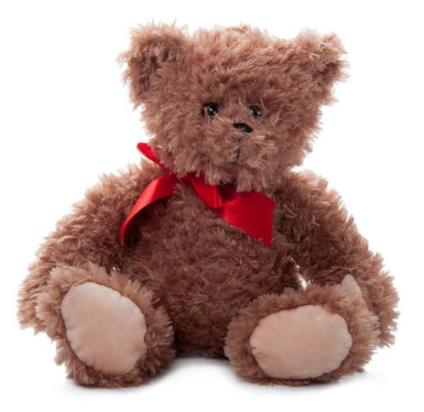 The Petting Zoo Classic Brown Teddy Bear 12"