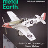 Metal Earth P-51D Mustang Sweet Arlene Airplane Steel 3D MOdel Kit