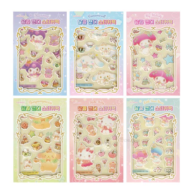 K-Wonderland - Sanrio Sweet Candy Rare Design Sticker Pack