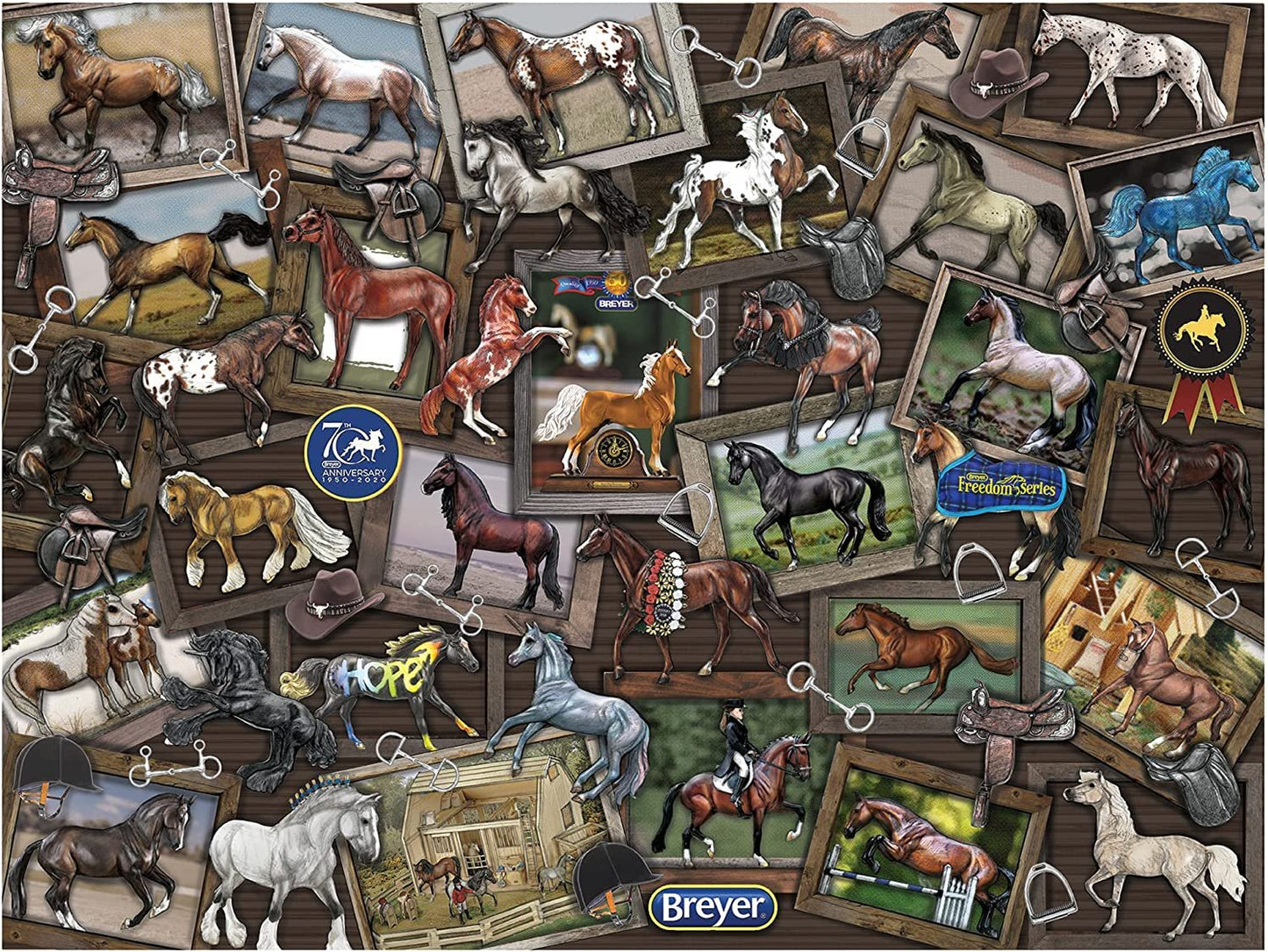 Breyer World of Breyer 500 Piece Puzzle