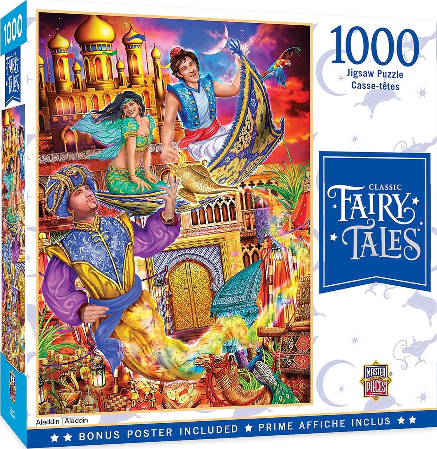 Master Pieces Classic Fairy Tales Aladdin 1000 Pc Puzzle