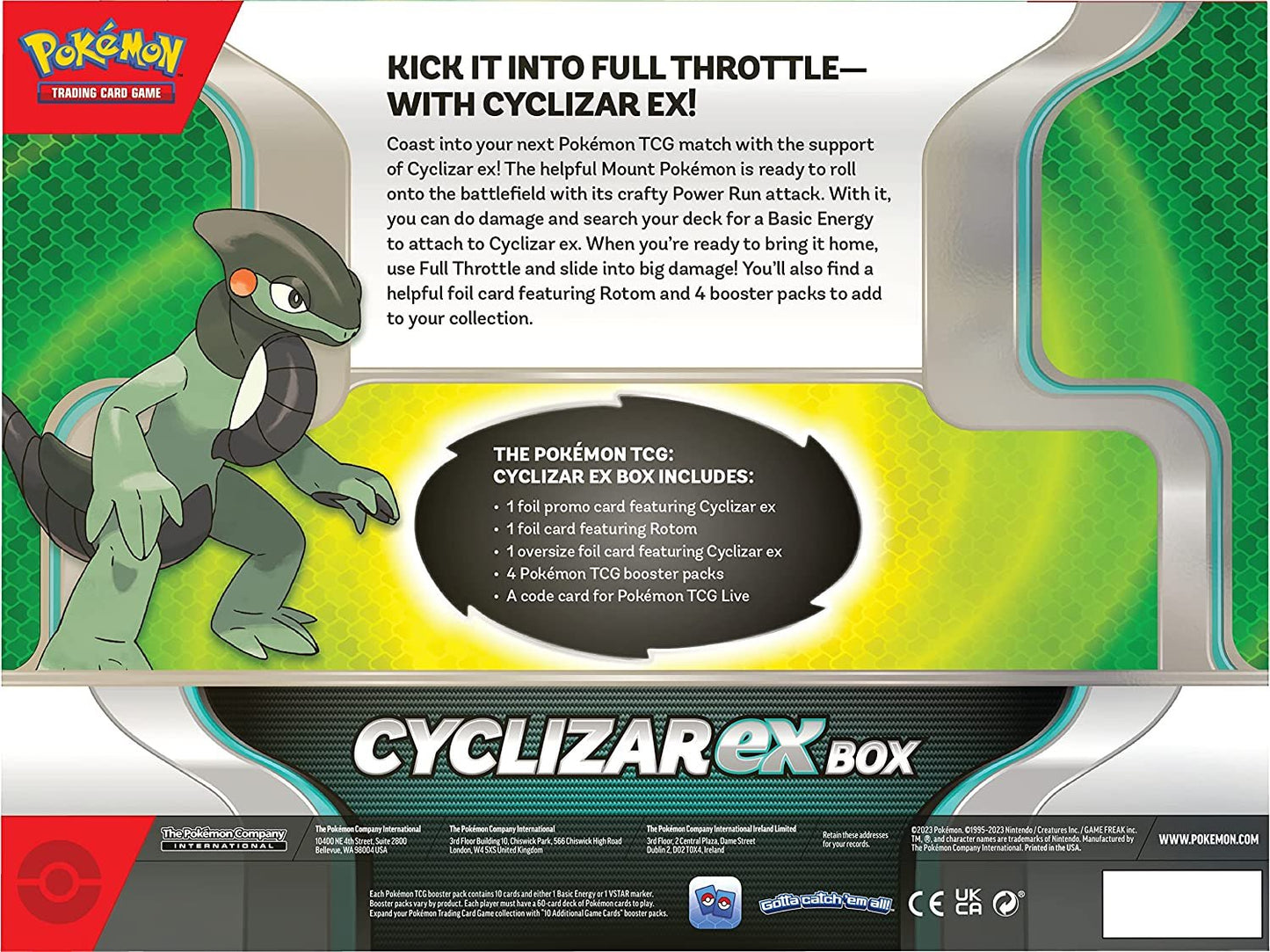 Pokemon Cyclizarex Box