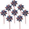 In The Breeze Mylar Stars and Stripes Pinwheel