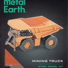 Metal Earth Construction Mining Truck