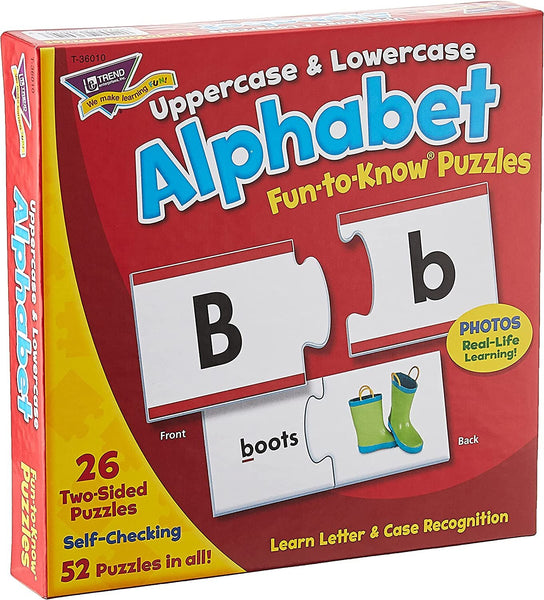 Trend Fun To Know Puzzles Alphabet