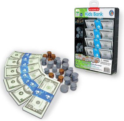 Kids Bank Play Money Set