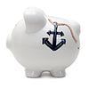 Child to Cherish Piggy Bank -- Nautical