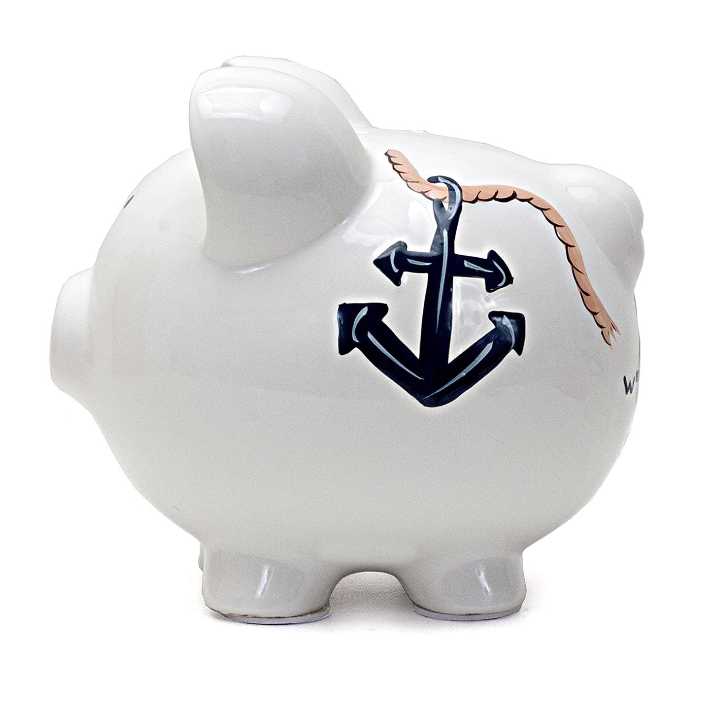 Child to Cherish Piggy Bank -- Nautical