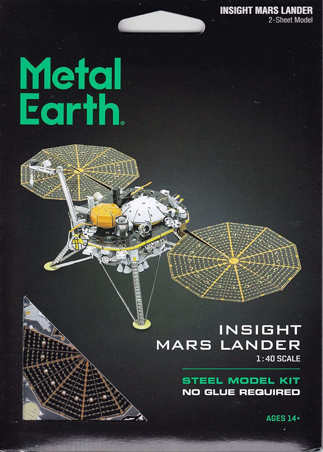 Fascinations Metal Earth Insight Mars Lander 3D Metal Model Kit