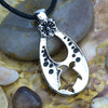 Creations Tear Drop Necklace Sea Turtle