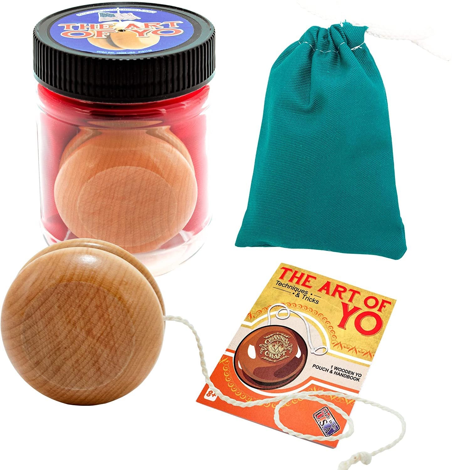 Channel Craft Classic The Art of Yoyo Wooden Yoyo and Pouch