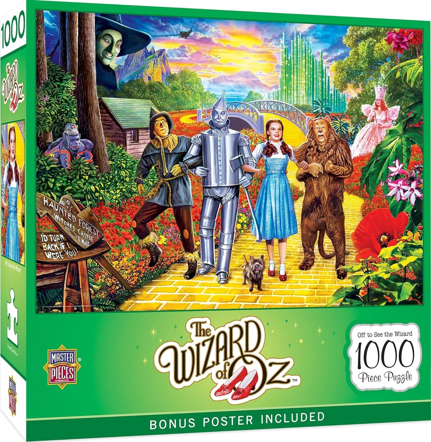 Master Pieces Off to See The Wizard 1000 Pc Puzzle