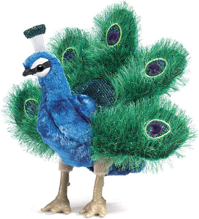 Folkmanis Peacock Hand Puppet