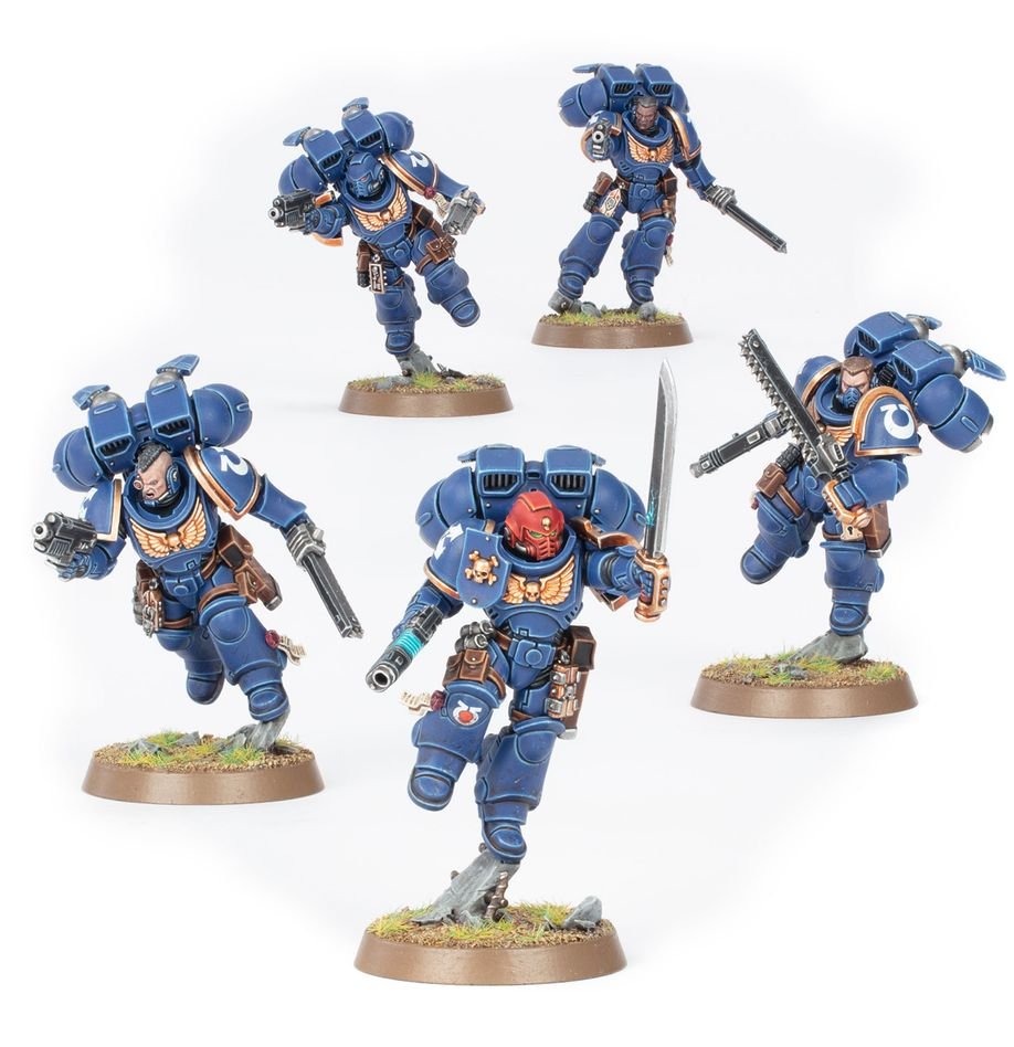 Warhammer 40,000 Space Marines Jump Pack Intercessors