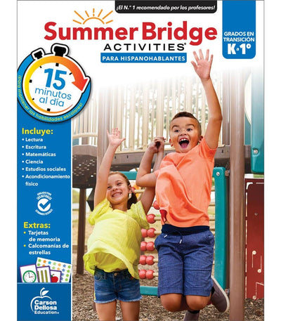 Carson Dellosa Education - Summer Bridge Activities Spanish K-1, Grades K - 1