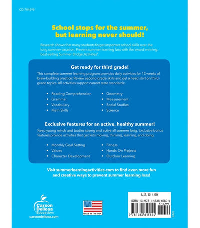 Carson Dellosa Education - Summer Bridge Activities®, Grades 2 - 3