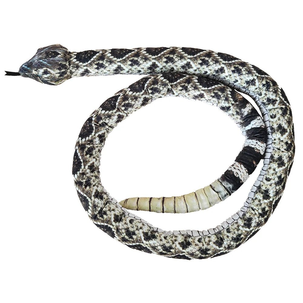 Diamondback Rattlesnake Plush 6.5'