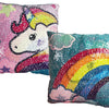 Unicorn Sequin Pillow