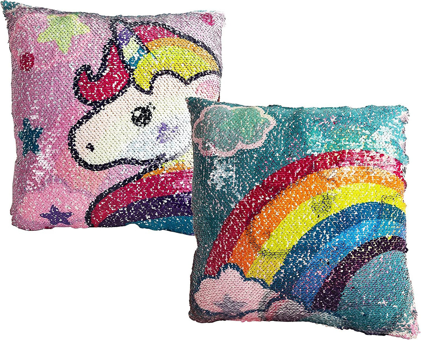 Unicorn Sequin Pillow