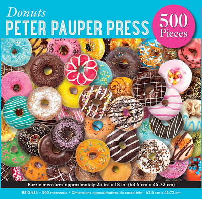 Peter Pauper Press 500 Piece Donuts Puzzle