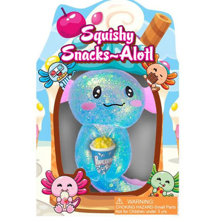 Squishy Snacks Alotl Axotl Squish Toy