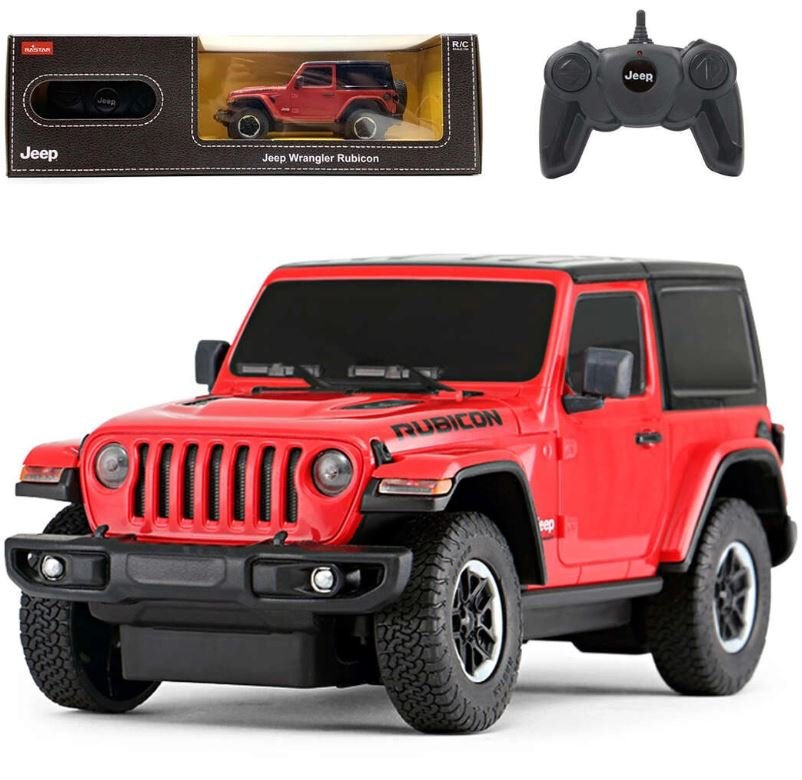 Rastar Jeep Wrangler Rubicon R/C Car 1/24 Scale